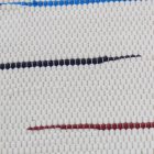 Rag rug 70x131 white cotton rag rug