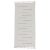 Rag rug 67x143 white cotton rag rug