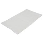 Rag rug 121x74 white cotton Rag rug