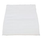 Rag rug 126x73 white cotton Rag rug