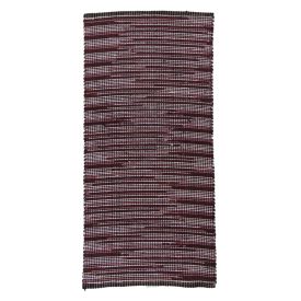 Rag rug 140x66 striped cotton Rag rug