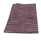 Rag rug 140x66 striped cotton Rag rug