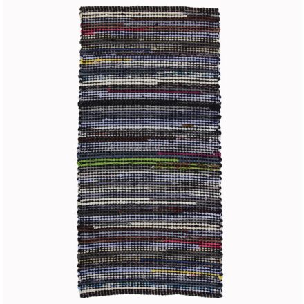 Rag rug 58x118 multicolour cotton rag rug
