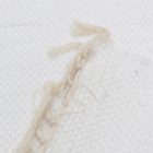 Rag rug 135x71 white cotton Rag rug