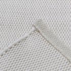 Rag rug 135x73 white cotton Rag rug