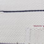 Rag rug 70x137 white cotton rag rug