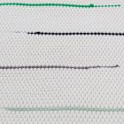 Rag rug 70x130 white cotton rag rug