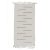 Rag rug 60x124 white cotton rag rug