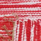 Rag rug 72x129 multicolour cotton rag rug
