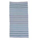 Rag rug 78x149 blue cotton rag rug