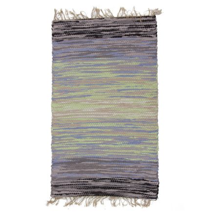 Rag rug 73x123 multicolour cotton rag rug