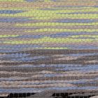 Rag rug 73x123 multicolour cotton rag rug