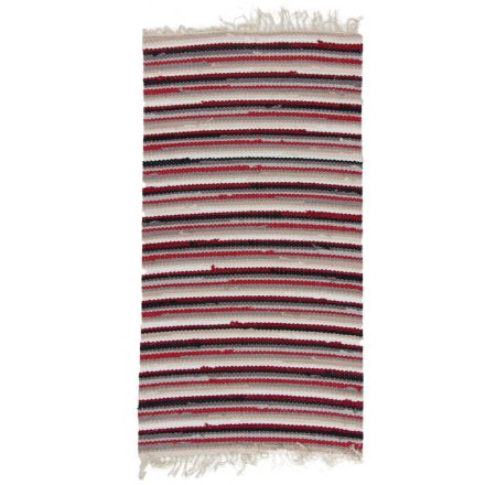 Rag rug 67x127 multicolour cotton rag rug