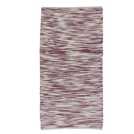 Rag rug 71x132 multicolour cotton rag rug
