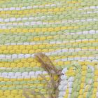 Rag rug 76x126 multicolour cotton rag rug