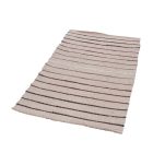 Rag rug 82x151 brown cotton rag rug