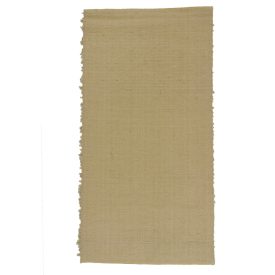 Rag rug 92x172 beige cotton rag rug