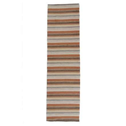 Rag rug 186x80 striped cotton futószőnyeg