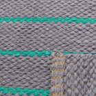 Rag rug 73x145 blue cotton rag rug