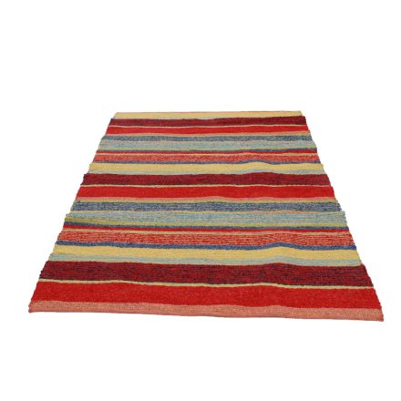 Rag rug 139x197 multicolour cotton rag rug