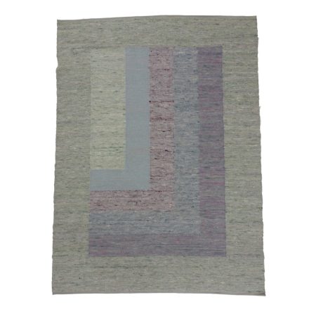 Thick woven rug Rustic 235x272 wool modern rug