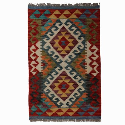 Kelim rug Chobi 95x61 hand woven Afghan Kelim rug