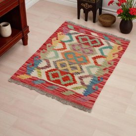 Kilim rug Chobi 60x85 handmade Afghan Kilim rug