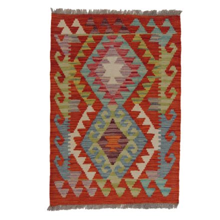 Ethnic Kelim rug Chobi 91x63 hand woven Afghan Ethnic Kelim rug