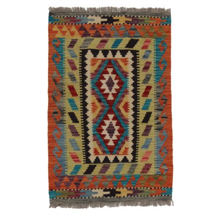 Kelim rug Chobi 62x93 hand woven Afghan Kelim rug