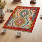 Kilim rug Chobi 67x96 hand woven Afghan Kilim rug