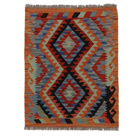 Kelim rug Chobi 98x79 hand woven Afghan Kelim rug