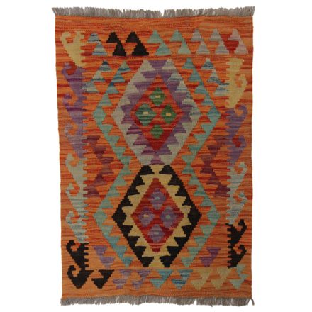 Kelim rug Chobi 95x67 hand woven Afghan Kelim rug