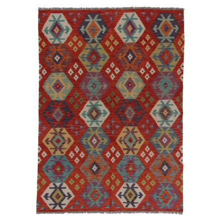 Kelim rug Chobi 243x172 hand woven Afghan Kelim rug