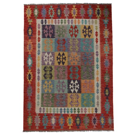 Kelim rug Chobi 251x179 hand woven Afghan Kelim rug