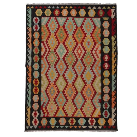 Authentic Kilim rug Chobi 177x240 handmade Afghan Kelim rug