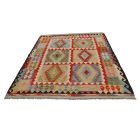 Authentic Kilim rug Chobi 248x176 hand woven Afghan Kilim rug