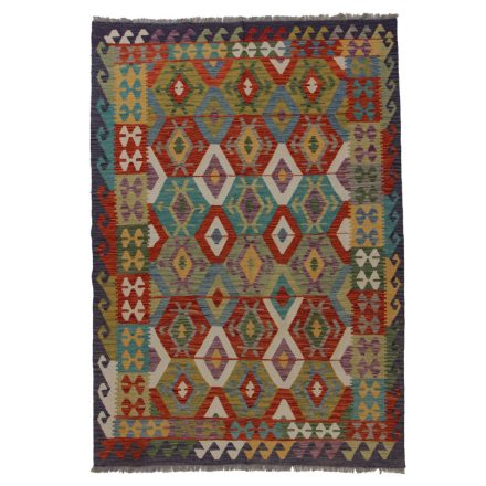 Kelim rug Chobi 244x171 hand woven Afghan Kelim rug