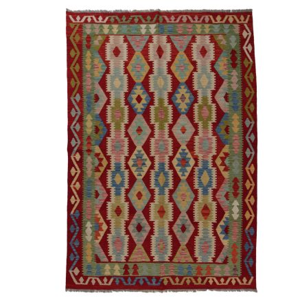 Kelim rug Chobi 247x164 hand woven Afghan Kelim rug