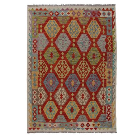 Kelim rug Chobi 244x179 hand woven Afghan Kelim rug