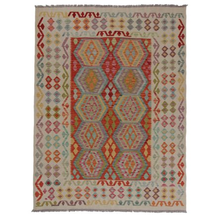 Kelim rug Chobi 243x181 hand woven Afghan Kelim rug