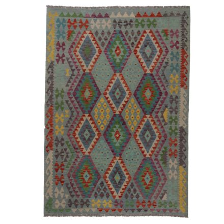 Wool Kelim rug Chobi 172x243 handmade Afghan Kilim rug