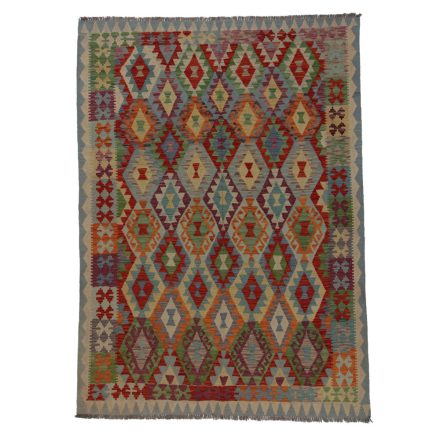 Afghan Kelim rug Chobi 174x237 handmade Vintage Kilim rug