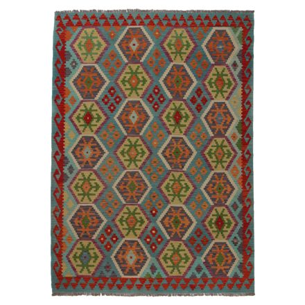 Kelim rug Chobi 265x190 hand woven Afghan Kelim rug