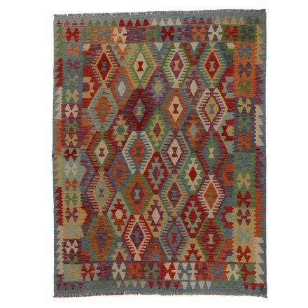 Afghan Kelim rug Chobi 182x234 hand woven Vintage Kilim rug