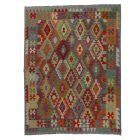 Afghan Kilim rug Chobi 182x234 hand woven Vintage Kilim rug