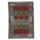 Afghan Kilim rug Chobi 174x244 hand woven Vintage Kilim rug