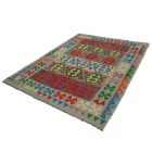 Afghan Kilim rug Chobi 174x244 hand woven Vintage Kilim rug