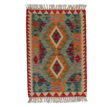 Kelim rug Chobi 92x64 hand woven Afghan Kelim rug