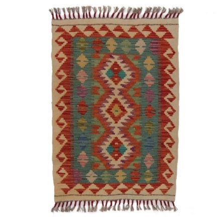 Kelim rug Chobi 60x86 hand woven Afghan Kelim rug