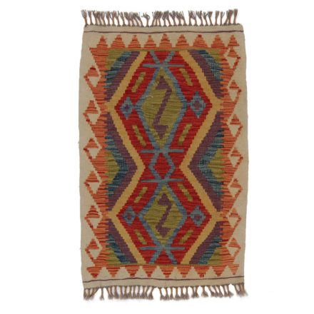 Kelim rug Chobi 59x92 hand woven Afghan Kelim rug